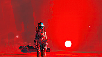 Iron Red Scifi , scifi, artist, artwork, digital-art, deviantart HD wallpaper