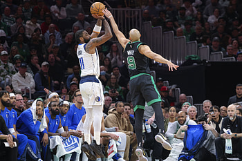 Kyrie Irving vs Derrick White BOS vs MAVS 2024 NBA Finals, NBA, basketball, Dallas Mavericks, Boston Celtics, Kyrie Irving HD wallpaper