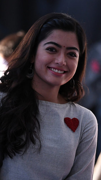 Rashmika Mandanna , Cute Smile HD phone wallpaper