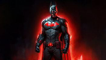 Batman Pursuit In Gotham City, batman, superheroes, artwork, digital-art, ai, deviantart HD wallpaper