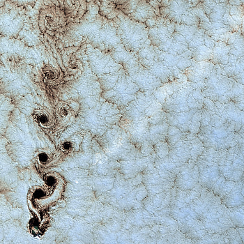 Clouds, View From Above, Texture, Textures, Atmosphere, Vortices, Whirlwinds HD phone wallpaper