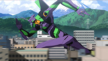 All 4 Evangelion movies, Streaming on Amazon Prime, Latest installment, Must-watch for fans HD wallpaper