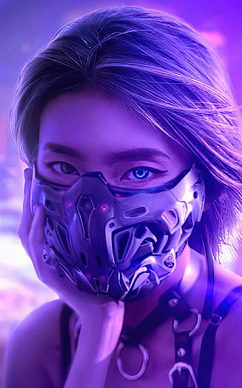 futuristic, Sci Fi, cyberpunk HD phone wallpaper