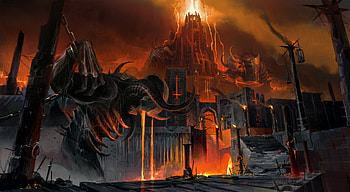 Doom Eternal Artwork, doom-eternal, 2018-games, games, doom, artwork HD wallpaper