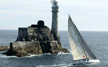 SAILING VESSEL, sailboats, sea, lighthouse, boats HD wallpaper
