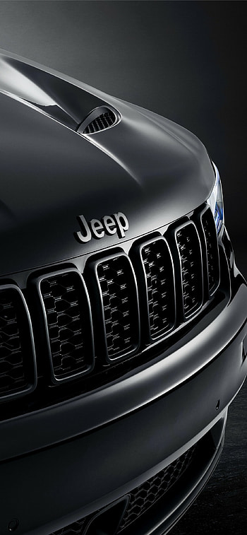 Logo, Jeep Grand Cherokee HD phone wallpaper
