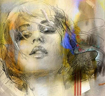 by Anna Razumovskaya, painting, art, portrait, drawing, beautiful HD wallpaper