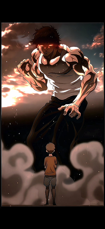 Baki hanma, art, cartoon HD phone wallpaper