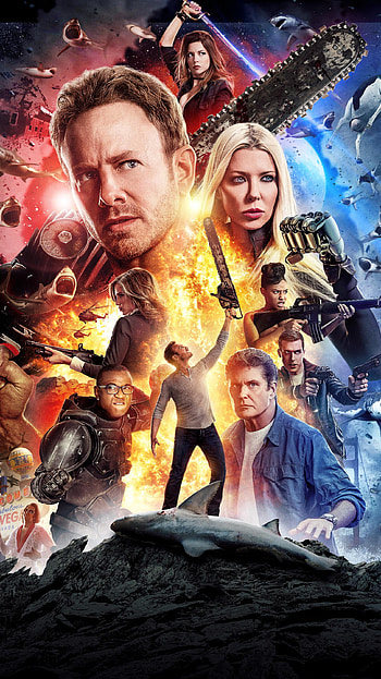 Sharknado 4: The 4th Awakens (2022) movie HD phone wallpaper