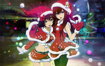 Anime, Holidays, Girls, New Year HD wallpaper