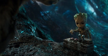 Movie, Groot, Guardians Of The Galaxy Vol 2 HD wallpaper