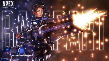 Apex Legends, Rampart's arsenal, Incredible , Master of defense HD wallpaper
