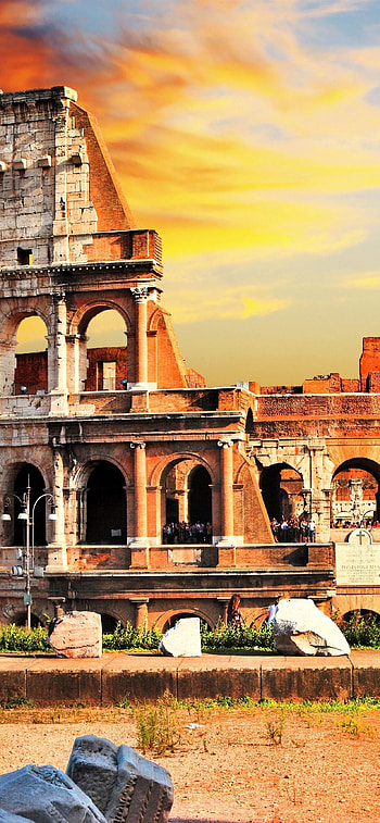 Travel, Colosseum, Rome HD phone wallpaper