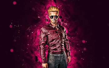 Bartolomeo Mordellini, , purple neon lights, Cyberpunk 2077, RPG, fan art, Cyberpunk 2077 characters, Bartolomeo Mordellini Cyberpunk HD wallpaper