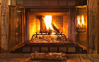 Captivating fireplace graphy, backdrop, Cozy atmosphere, Warmth and comfort HD wallpaper