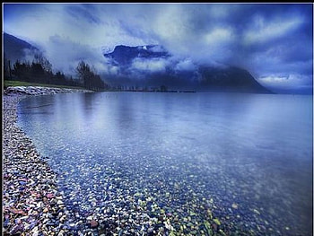 rain.. cold.. snow, cold, sea, rain, snow HD wallpaper