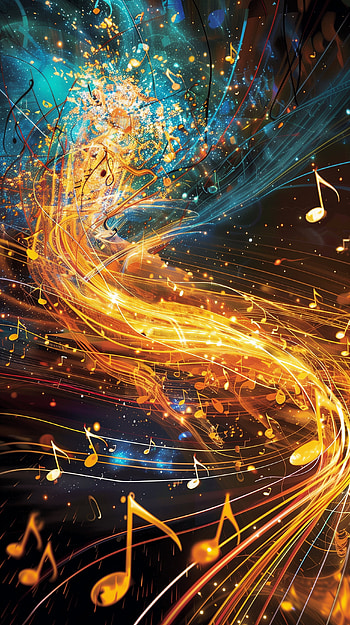 Electronic Symphony - Music Themed, music HD phone wallpaper