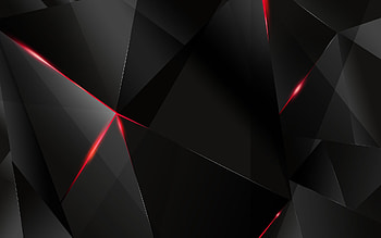 Red and Black Geometric for Computer background HD wallpaper
