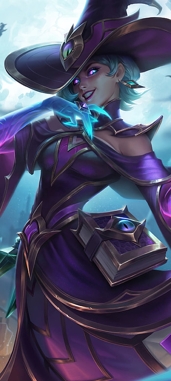 Bewitching Cassiopeia, video game, League Of Legends HD phone wallpaper