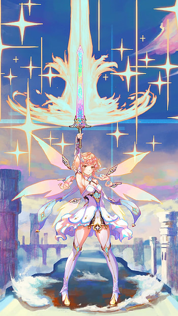 Lumine, Genshin Impact HD phone wallpaper