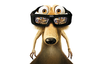 Funny, Cartoon, Squirrel, Scrat, Ice Age HD wallpaper