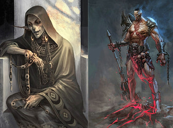 dark ages, abstract, fantasy, art HD wallpaper
