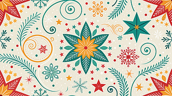 Festive Patterns: Ultra to Brighten Your Space, Christmas, holiday, christmas ornaments, pattern HD wallpaper