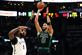 Nets vs Celtics, Jayson Tatum HD wallpaper