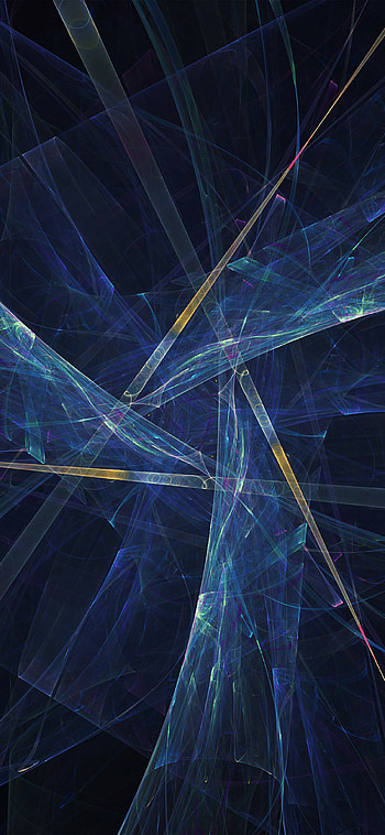 X , Triangle art, Abstract blue, Dark pattern HD phone wallpaper