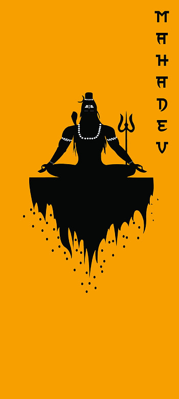 Lord Shiva, symbol, art HD phone wallpaper