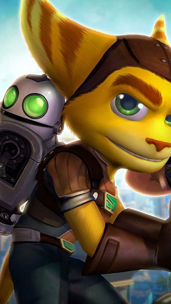 Ratchet and Clank Rift Apart HD phone wallpaper