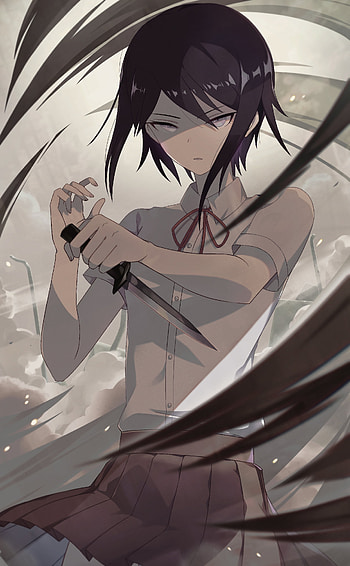 Mukuro Ikusaba, Ultimate, Knife, Soldier, Ikusaba Mukuro HD phone wallpaper