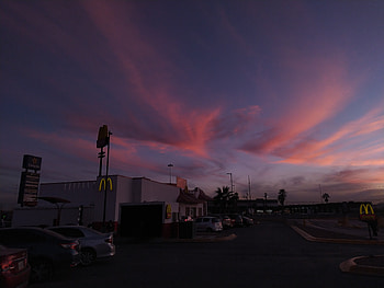 Atardecer, cielo, nube HD wallpaper