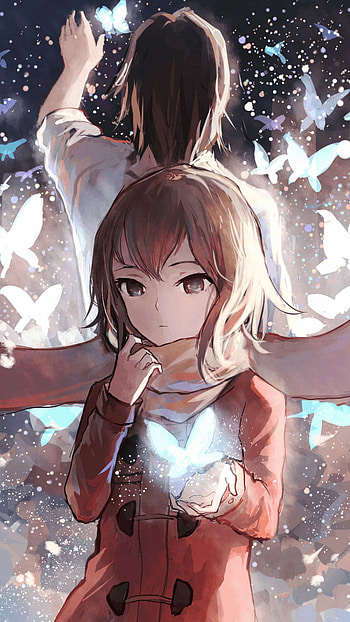 Sachiko, anime, erased HD phone wallpaper