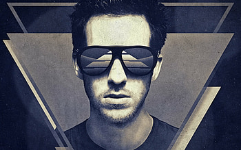Calvin Harris, , Vibrant background , Energetic vibes HD wallpaper