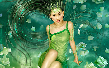 Fantasy and 3D Girl, girl, fantasy HD wallpaper