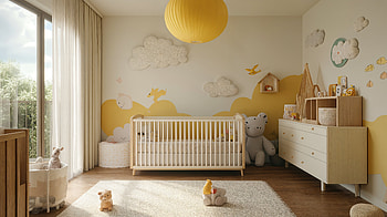 Bright Nursery Bliss - Ultra, nursery, interior design HD wallpaper