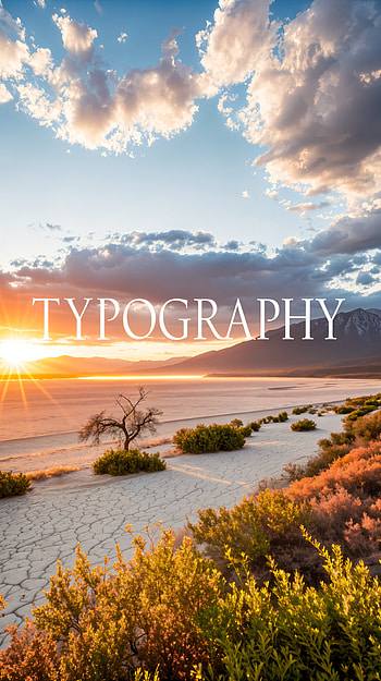 **Elegant Typography for Your **, typography, landscape, nature, mountain HD phone wallpaper