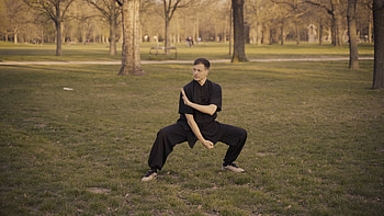 Outdoor training, Bajiquan HD wallpaper