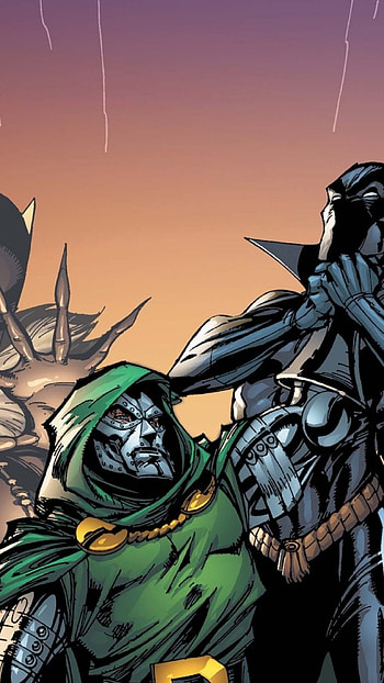 Comics J Scott Campbell, Dr. Doom, Art , Marvel villain HD phone wallpaper