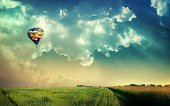 Hot Air Balloon, Beautiful Places, , Fanpop HD wallpaper