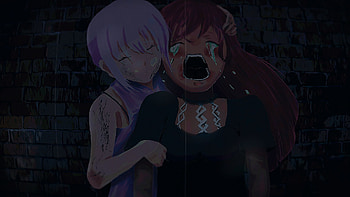 Emotional Anime Girl Crying FULL, game art, sad, sad anime, anime girl HD wallpaper
