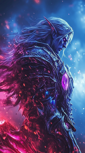 World of Warcraft Elf Armor - Epic , video game, World of Warcraft, elf, armor HD phone wallpaper