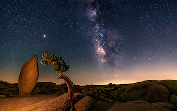 Milky Way, space, stars, gas HD wallpaper