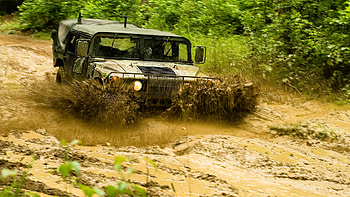 Hummer Splash, off road, hummer, mud HD wallpaper