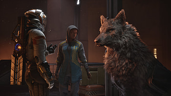 Exodus 2027 — : Wolf Companion & Crew, Video Game, Exodus (2027 Video Game) HD wallpaper