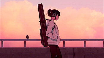 Guitar Vibe ○ lofi hiphop mix. Guitar illustration, Hip hop, Aesthetic anime, Lofi Couple HD wallpaper