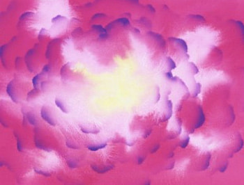 Cloudy Sky, abstract, fantasy, sky, pink clouds, fluffy HD wallpaper