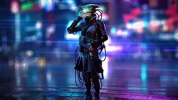 Retrunner Cyberpunk Scifi , cyberpunk, scifi, artist, artwork, digital-art, artstation HD wallpaper