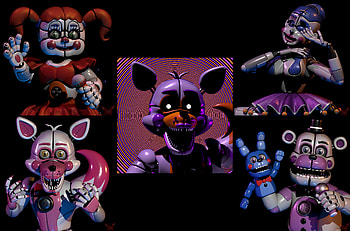 Five Nights at Freddy’s : Lolbit & Funtime Freddy, Funtime Freddy (Five Nights at Freddy's), video game, Five Nights at Freddy's: Sister Location, Five Nights at Freddy's HD wallpaper